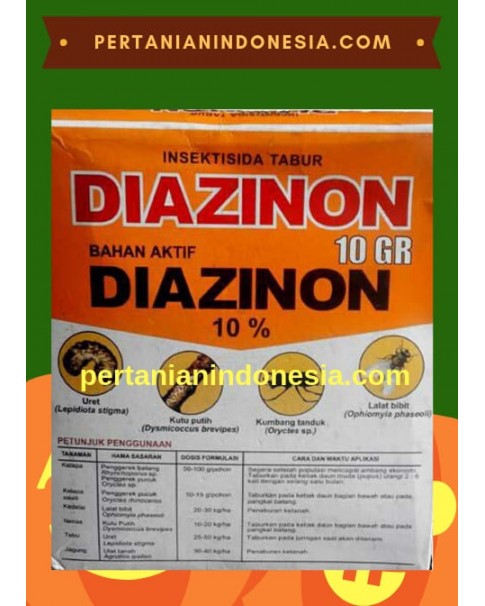 Insektisida Diazinon 10 GR