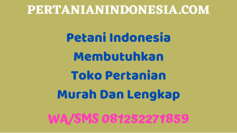 Petani Indonesia Membutuhkan Toko Pertanian Murah Dan Lengkap