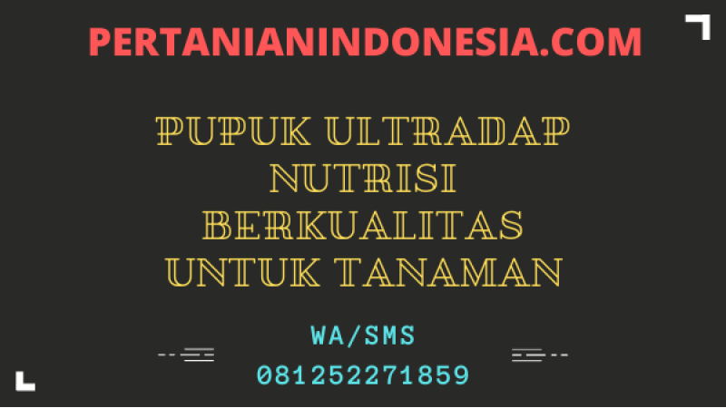 Pupuk Ultradap Nutrisi Berkualitas Untuk Tanaman