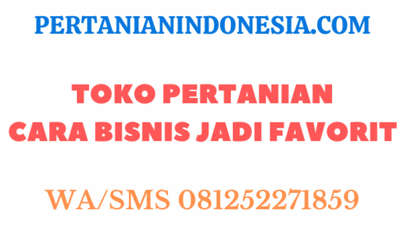 Toko Pertanian, Cara Bisnis Jadi Favorit